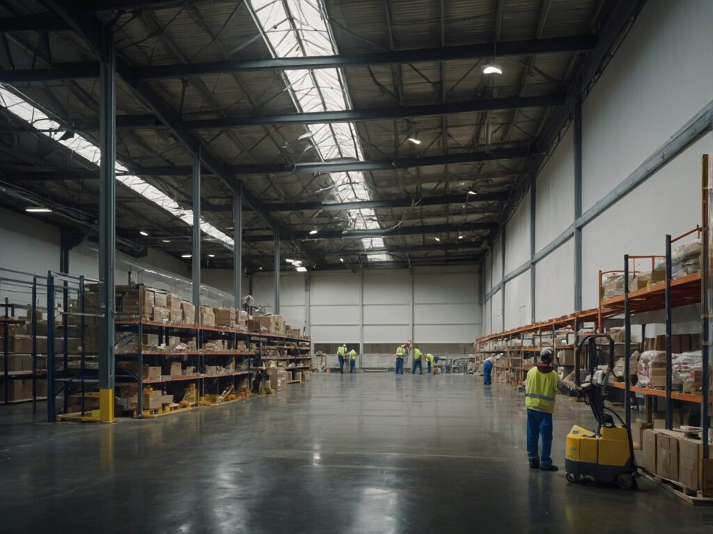 Commercial Painting and Warehouse
